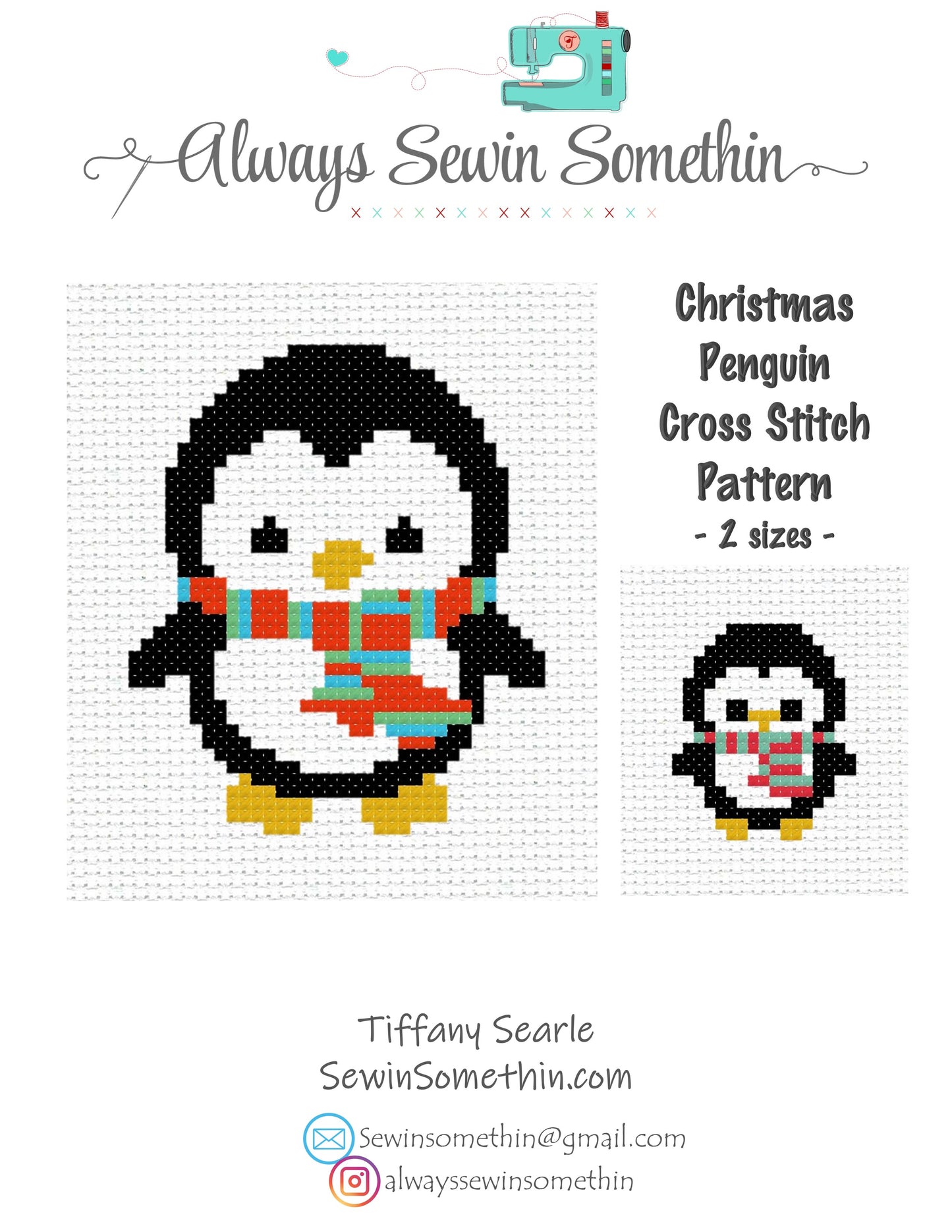 Christmas Creatures Set PDF Pattern