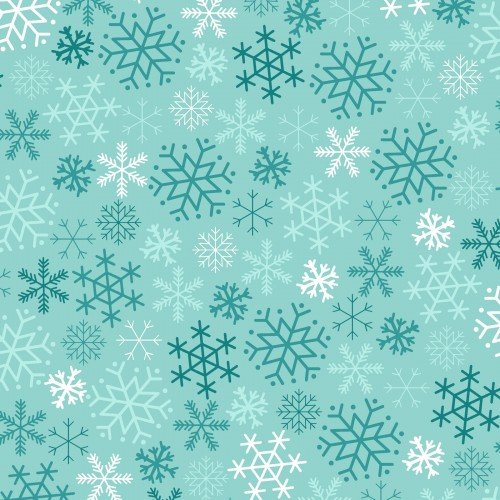 Snowflakes Blue Set Charles