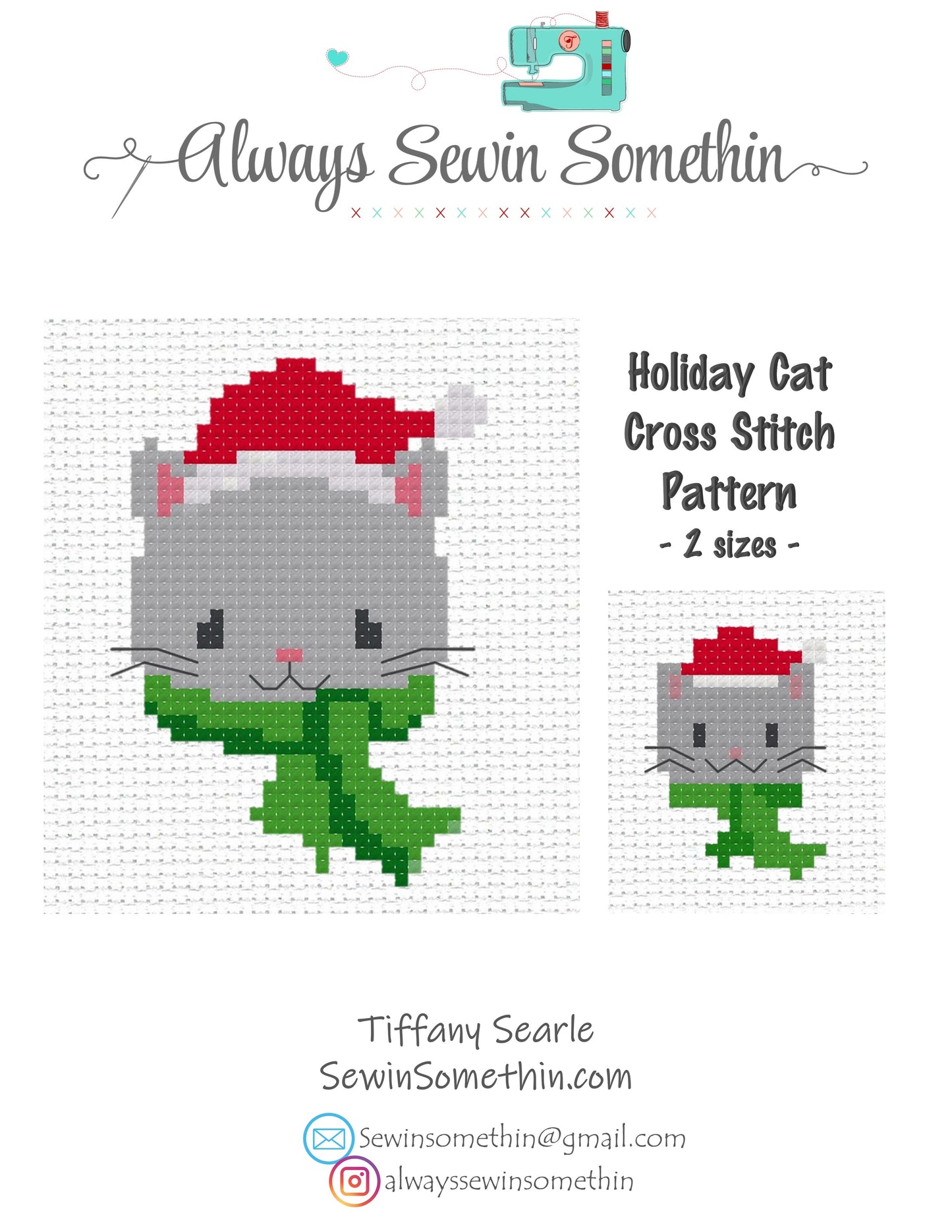 Holiday Creatures Set 1 PDF Pattern