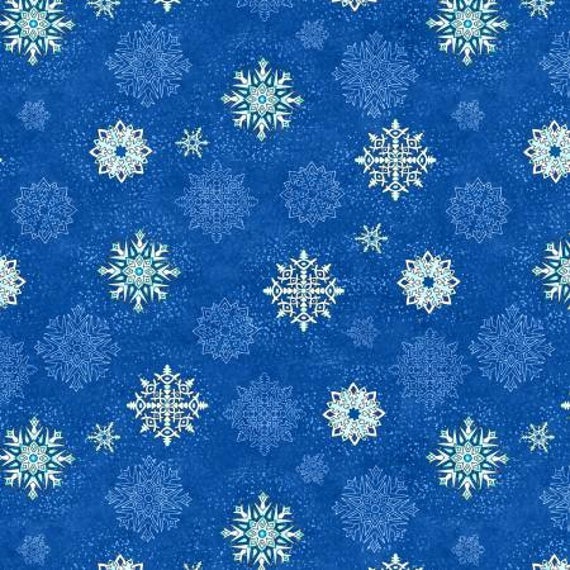 Snowflakes Blue Set Charles
