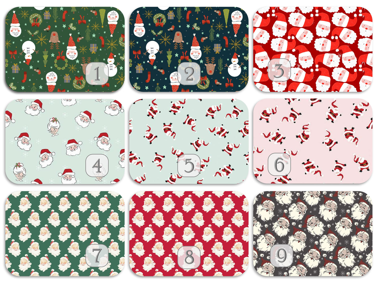 Santa Set Charles