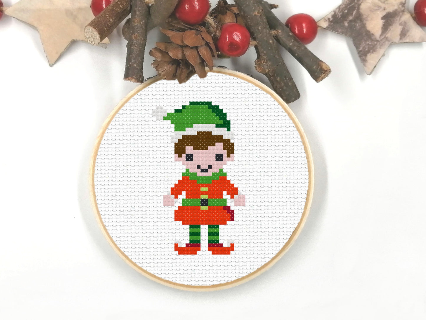 Santa's Elves and Reindeer Set PDF Pattern