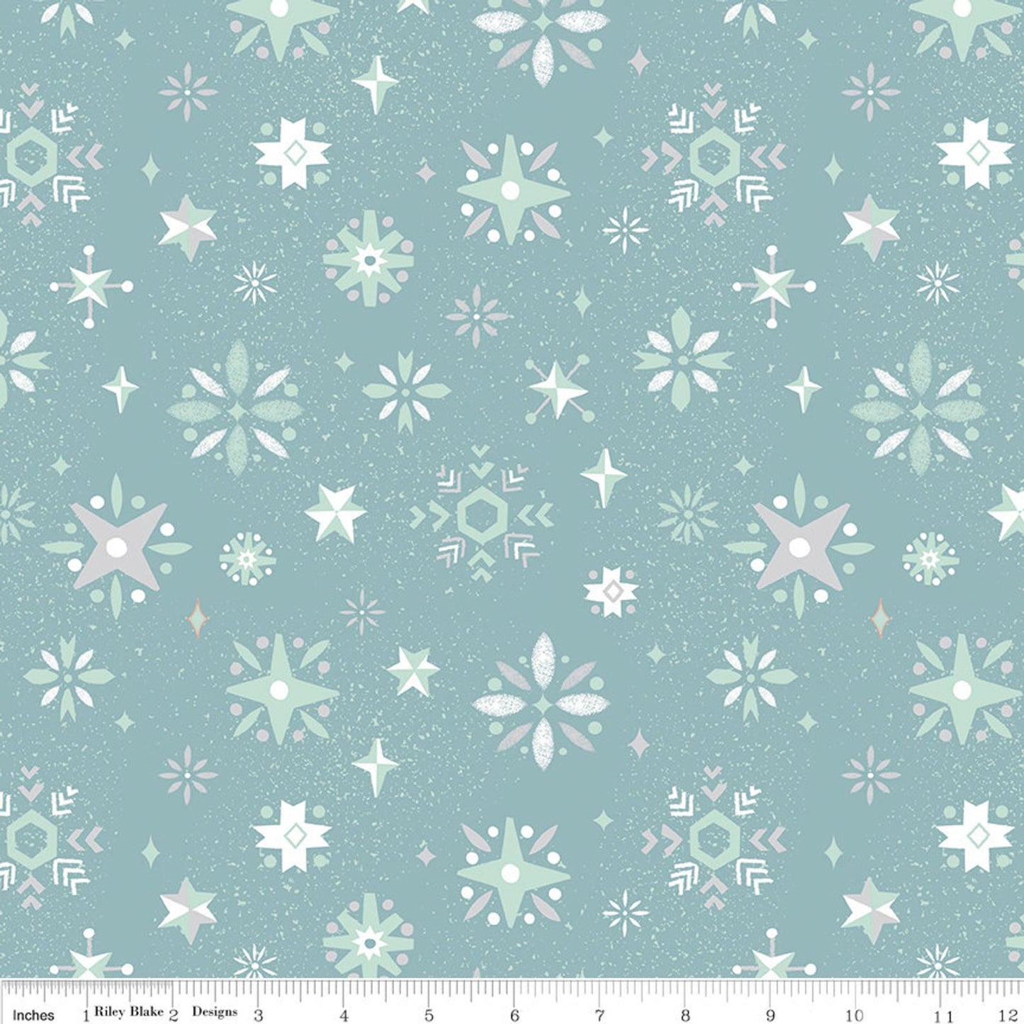 Snowflakes Blue Set Charles