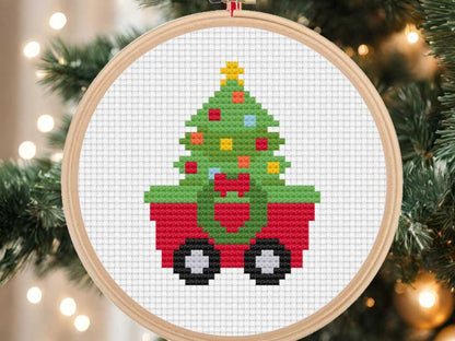 Holiday Train Car Set 2  PDF Pattern