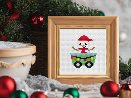 Holiday Train Cars Set  1 PDF Pattern