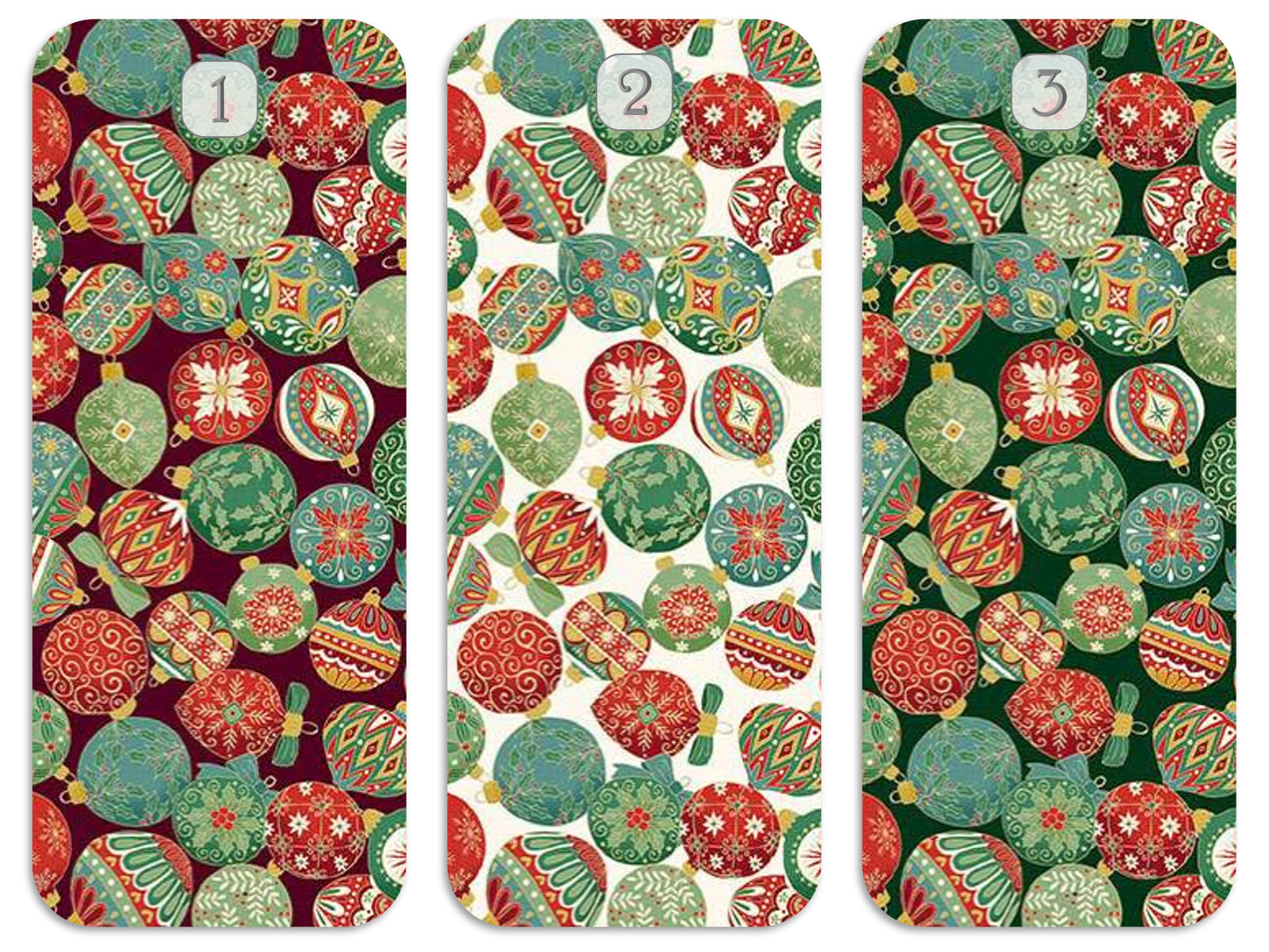 Fancy Ornaments Set Charles