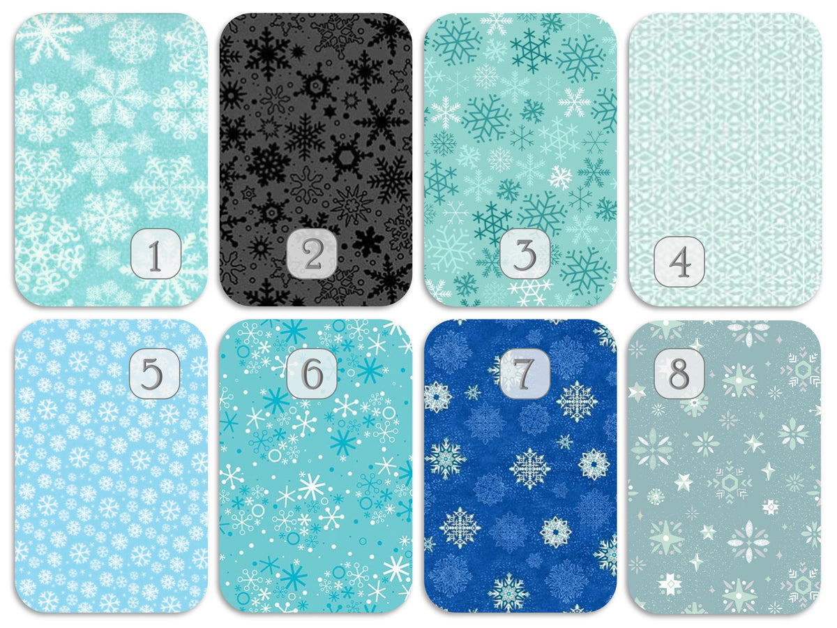 Snowflakes Blue Set Charles
