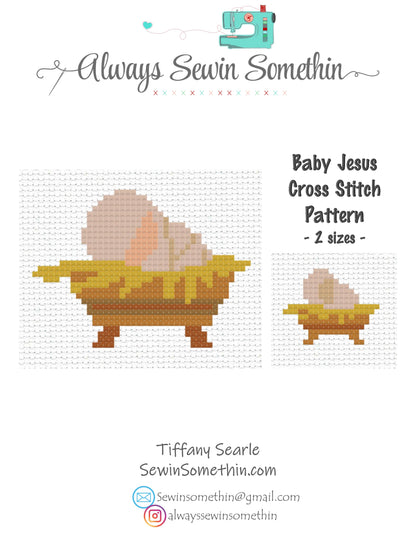 Christmas Nativity Set PDF Pattern