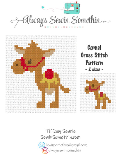 Christmas Nativity Friends PDF Pattern