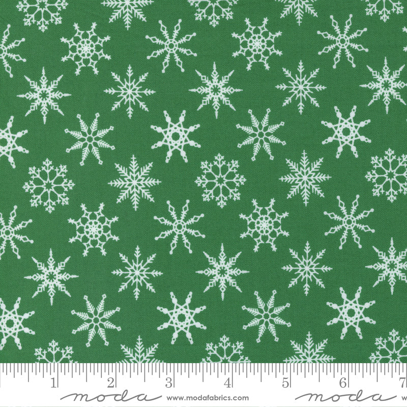 Snowflakes Green Set Charles