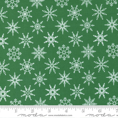 Snowflakes Green Set Charles
