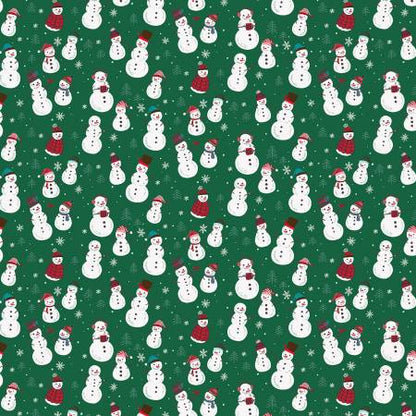 Snowmen Green Set Charles