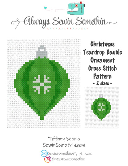 Holiday Baubles Set PDF Pattern