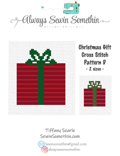 Christmas Gifts Set PDF Pattern