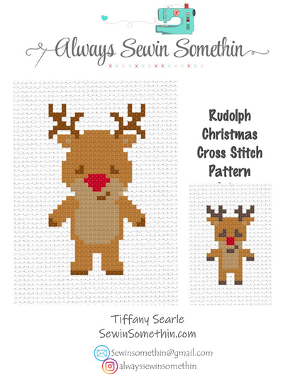 Santa's Elves and Reindeer Set PDF Pattern