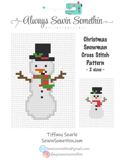 Snowman Set PDF Pattern