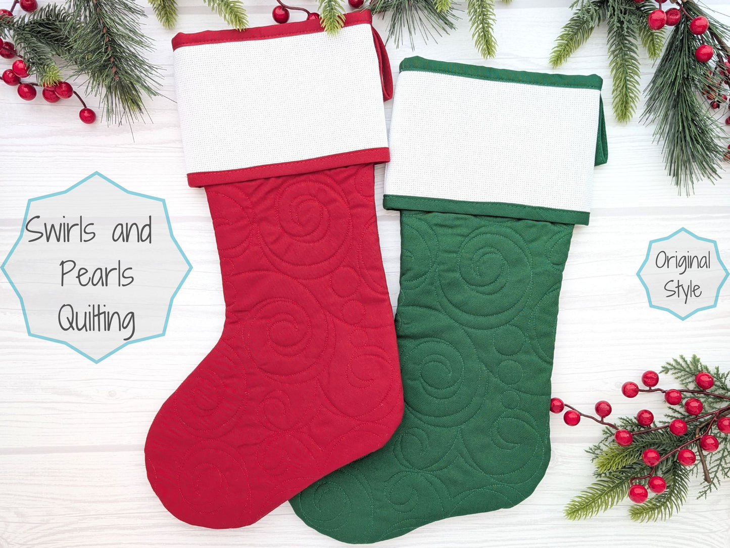 Original Style Solid Stocking (Straight Cuff)