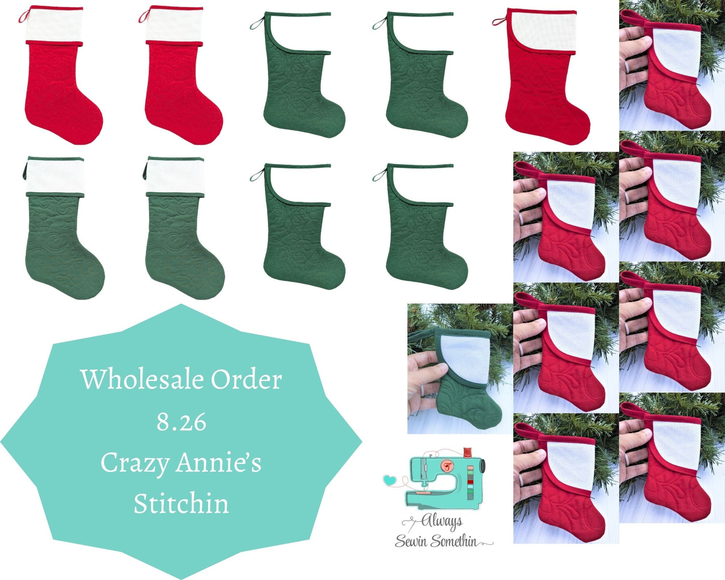 WHOLESALE Order for CRAZY ANNIE'S STITCHIN Fall 2026