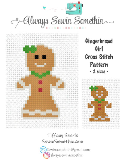 Gingerbread Set PDF Pattern