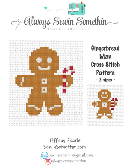 Gingerbread Set PDF Pattern