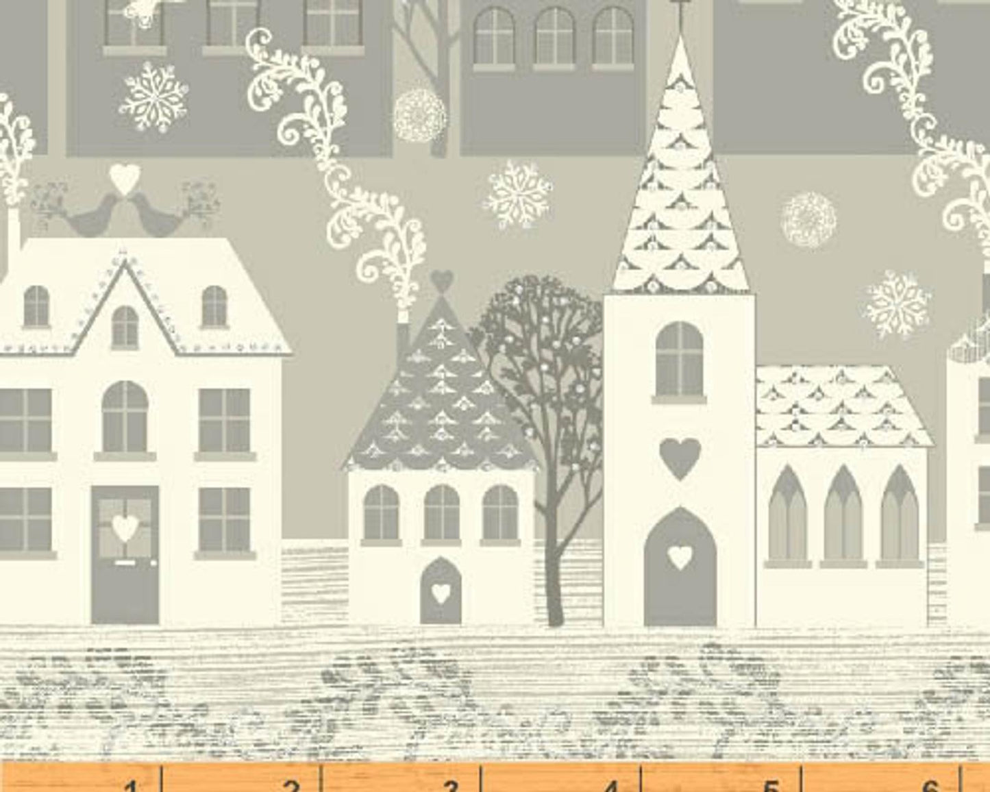 Christmas Stocking with Blank Cross Stitchable Aida Cuff | Quilted and Fully Lined - Glisten Houses Silver
