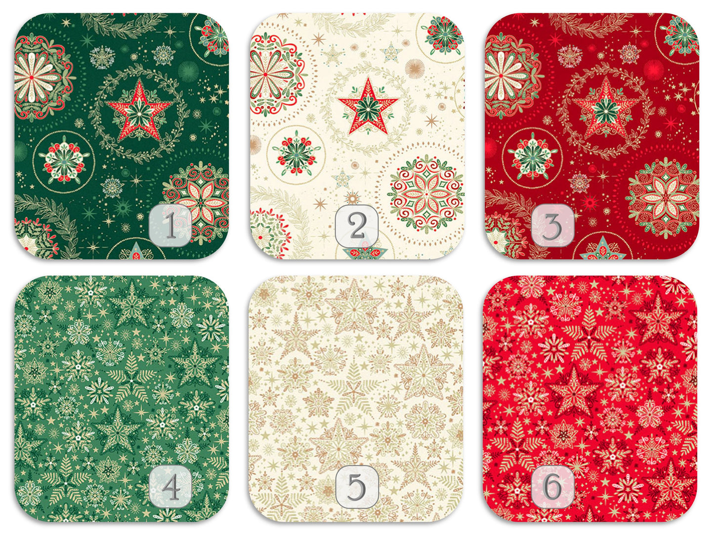 Snow Crystals Set Charles