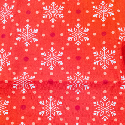 Snowflakes Red Set Charles