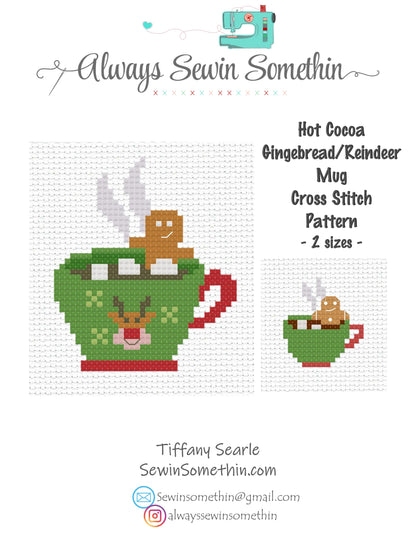 Christmas Hot Cocoa Set PDF Pattern