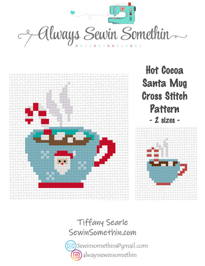 Christmas Hot Cocoa Set PDF Pattern
