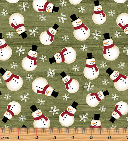Snowmen Green Set Charles