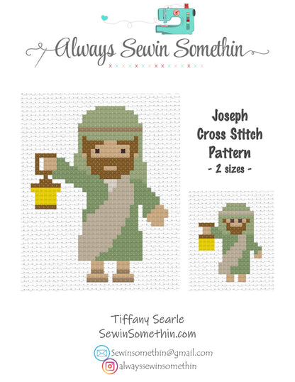 Christmas Nativity Set PDF Pattern