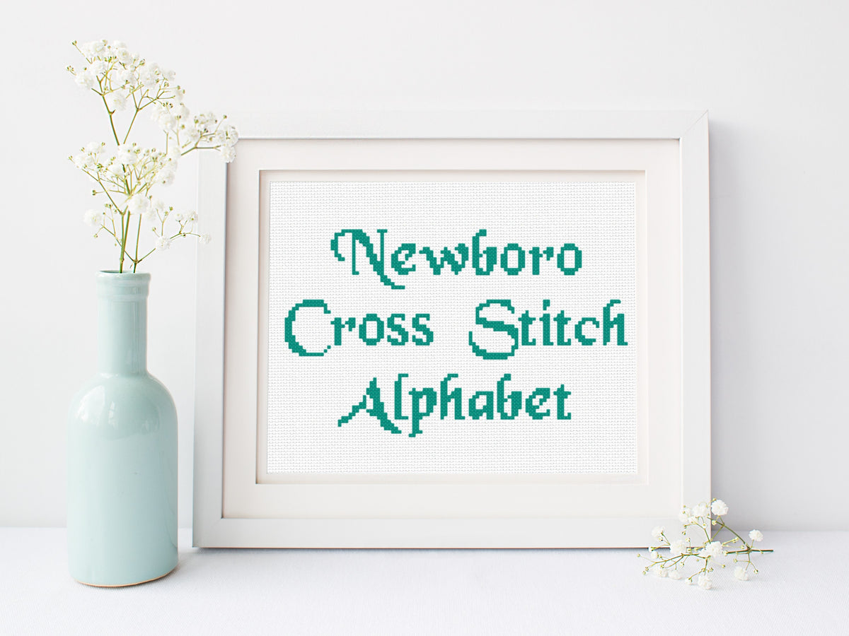 Newboro Font PDF Pattern