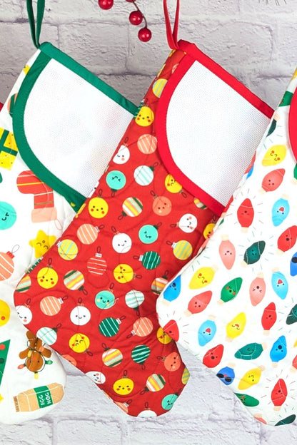 Blank Kids Holiday Stocking (Charles Style)