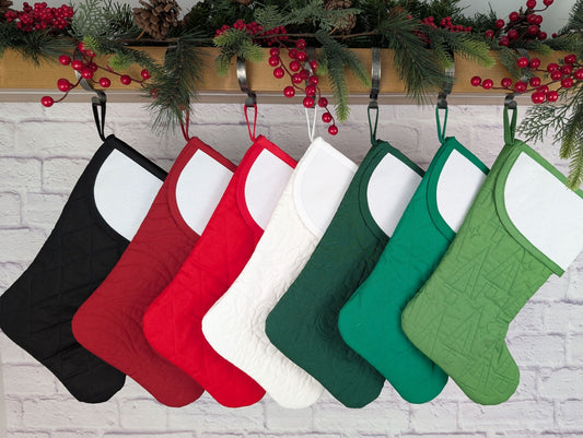 Charles Style Solid Stocking (Curved Cuff)
