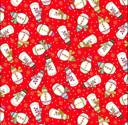 Snowmen Red Set Charles
