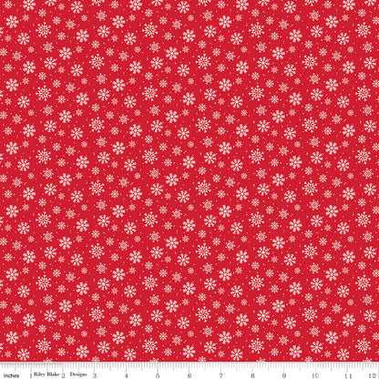 Snowflakes Red Set Original