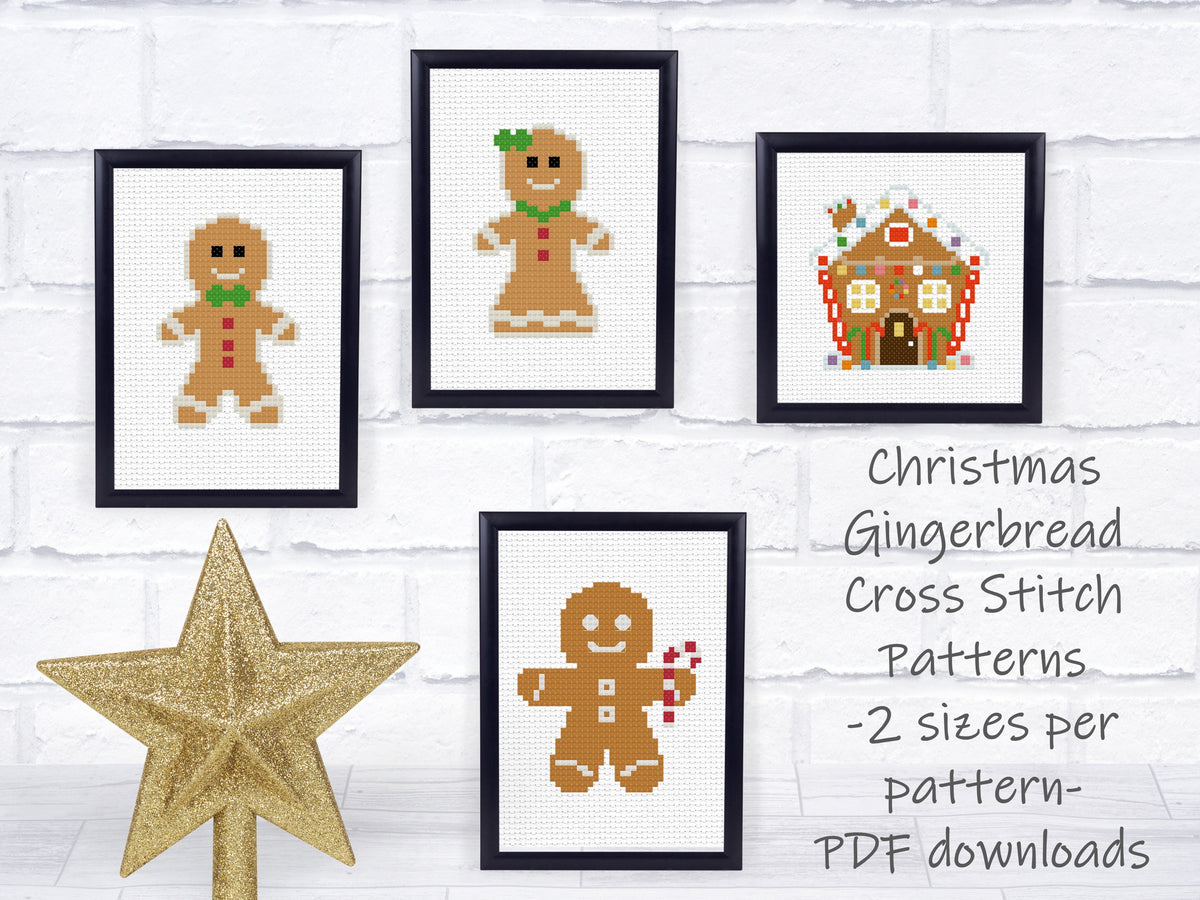 Gingerbread Set PDF Pattern
