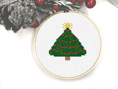Modern Christmas Trees Set 1 PDF Pattern