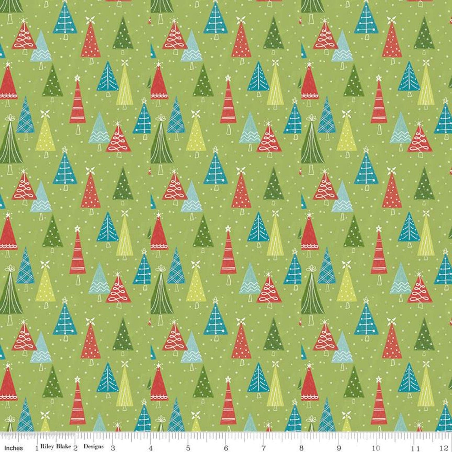 Tree Set Green Charles