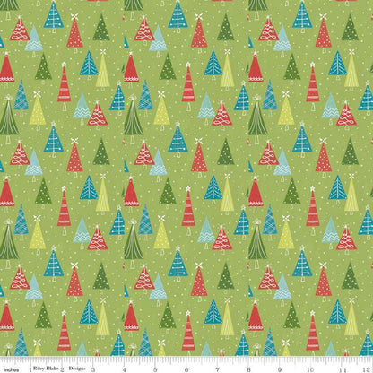 Tree Set Green Charles