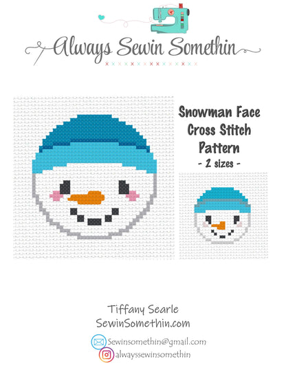 Snowman Set PDF Pattern
