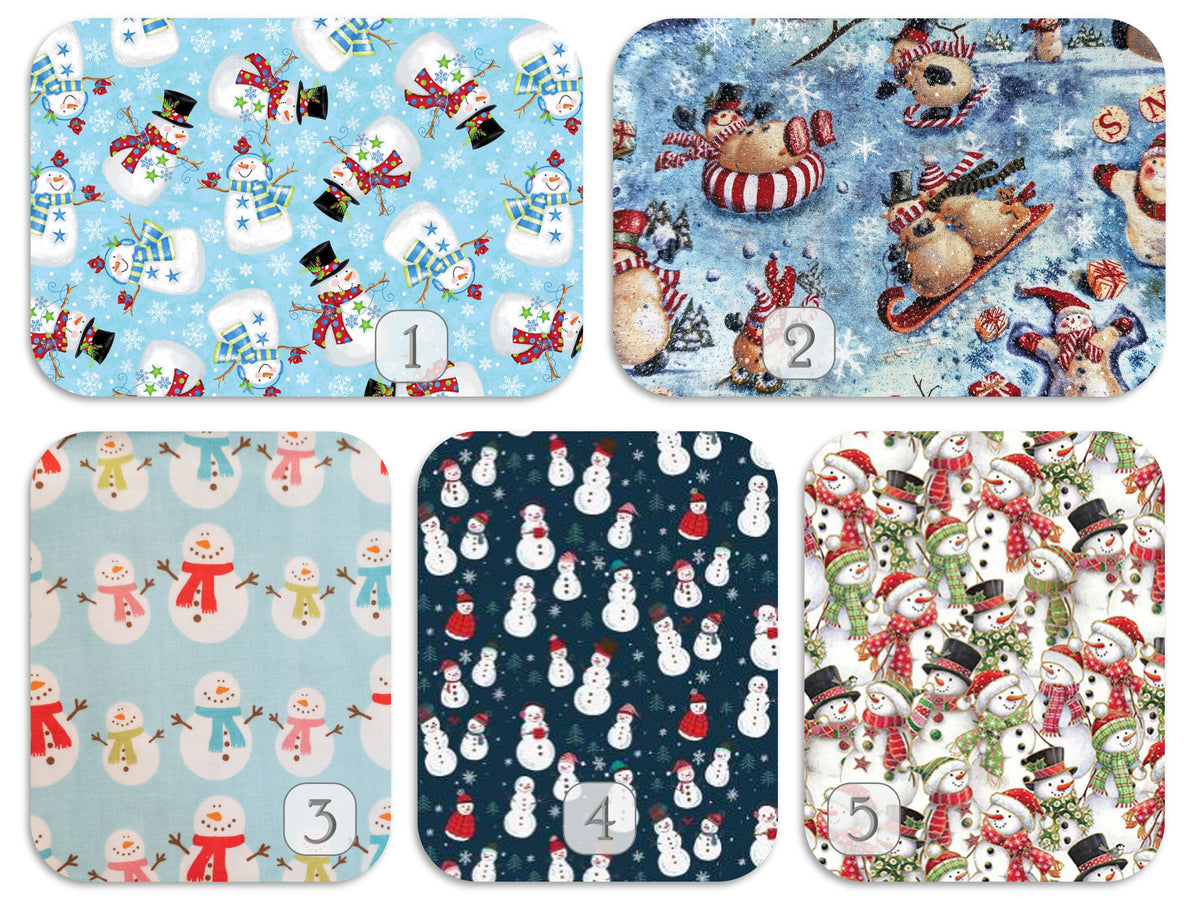 Snowmen Blue Set Charles