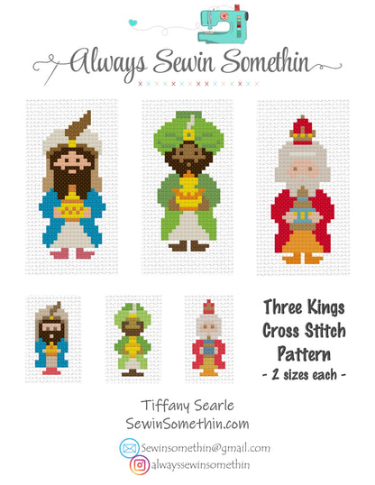 Christmas Nativity Friends PDF Pattern