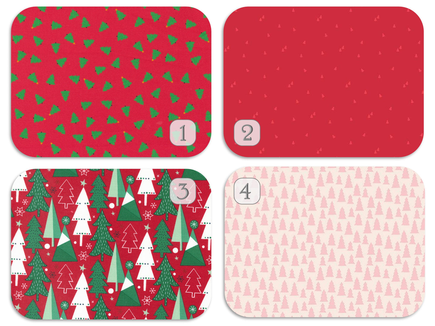 Tree Set Red Charles