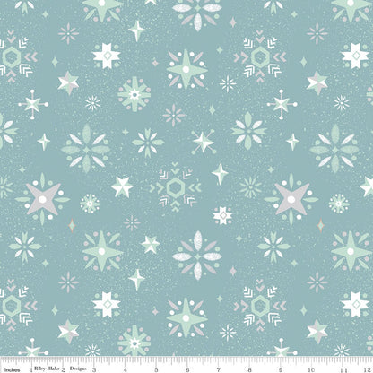 Snowflakes Blue Set Charles